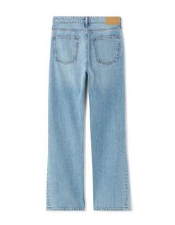 Jean flare 100% coton clair