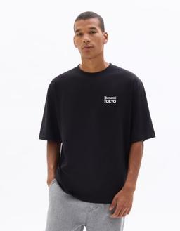 oversize col rond 100% coton imprimé japonais
