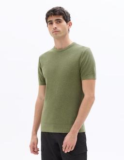 slim col rond en maille