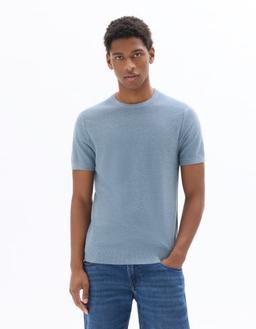 regular col rond en maille