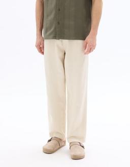 relax 100% coton jacquard beige