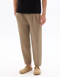 jogger relax stretch 7 8e taupe