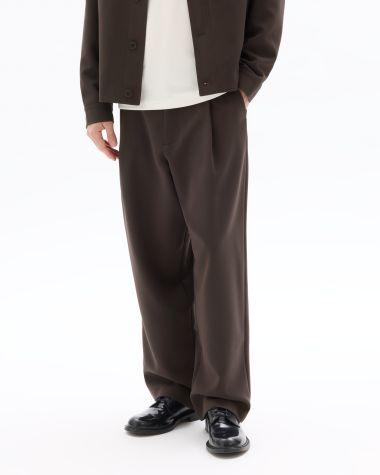 baggy 24H stretch marron foncé