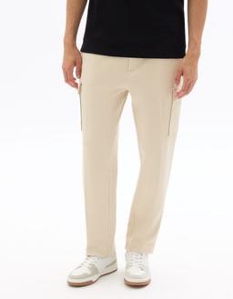 cargo slim en twill beige