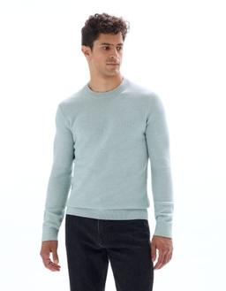 col rond 100% coton piqué