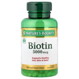 Nature's Bounty Bounty Biotin 5000 µg