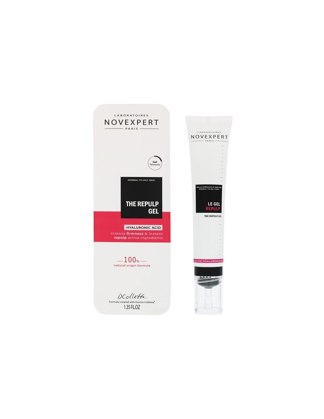 Novexpert Acide hyaluronique le gel repulp peaux mixtes à grasses