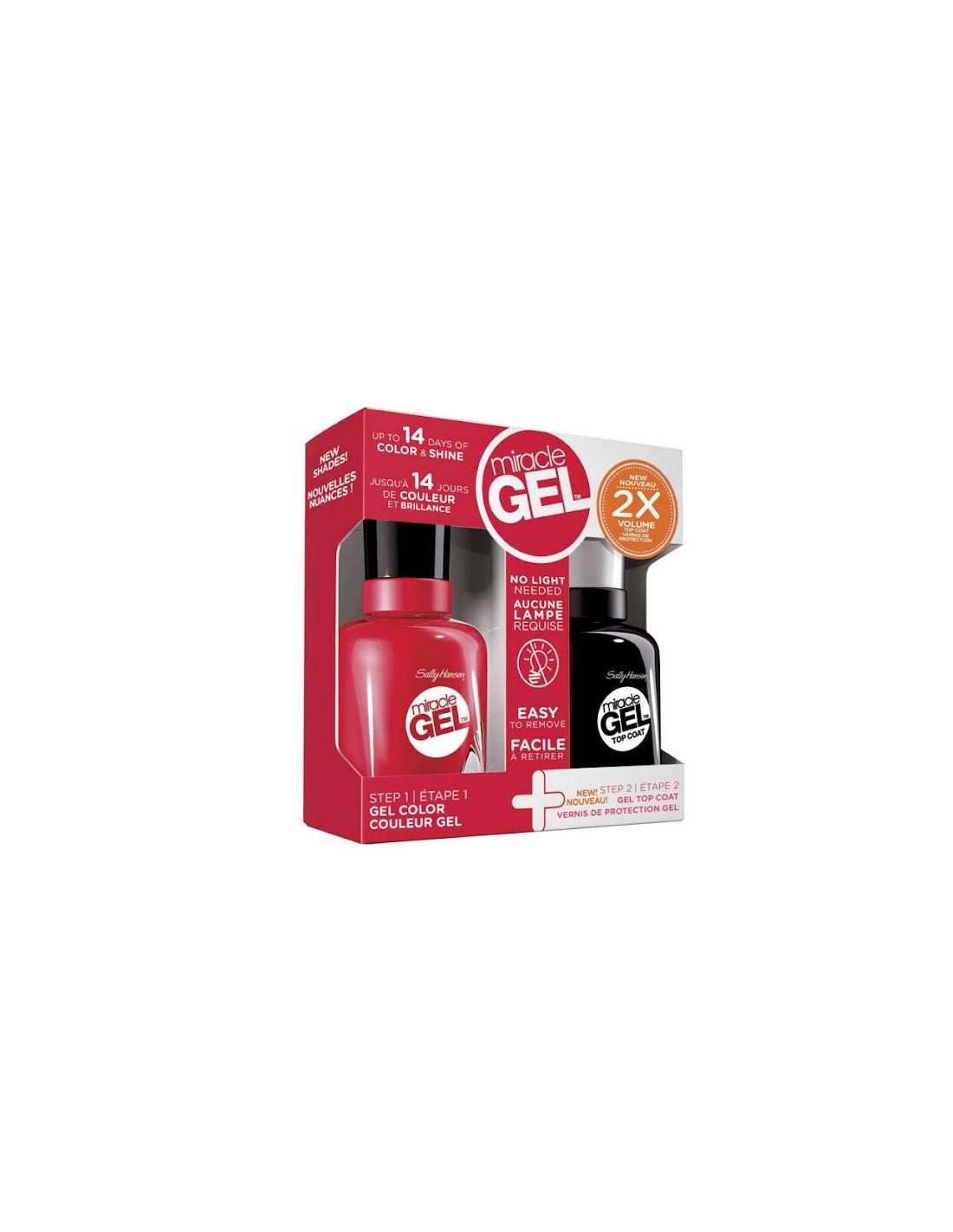 vernis couleur miracle gel & top coat n°470 sally hansen