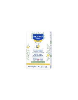 Mustela Savon surgras au cold cream à la cire d'abeille bio peaux sèches 100g