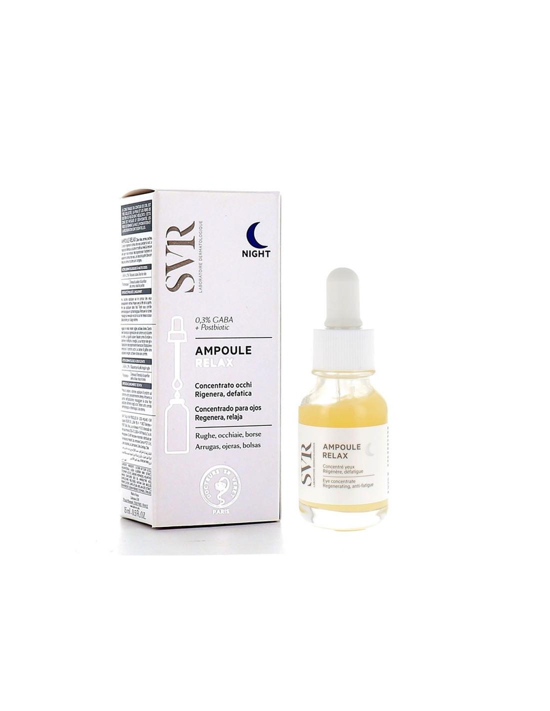 SVR Ampoule Relax Concentré yeux nuit