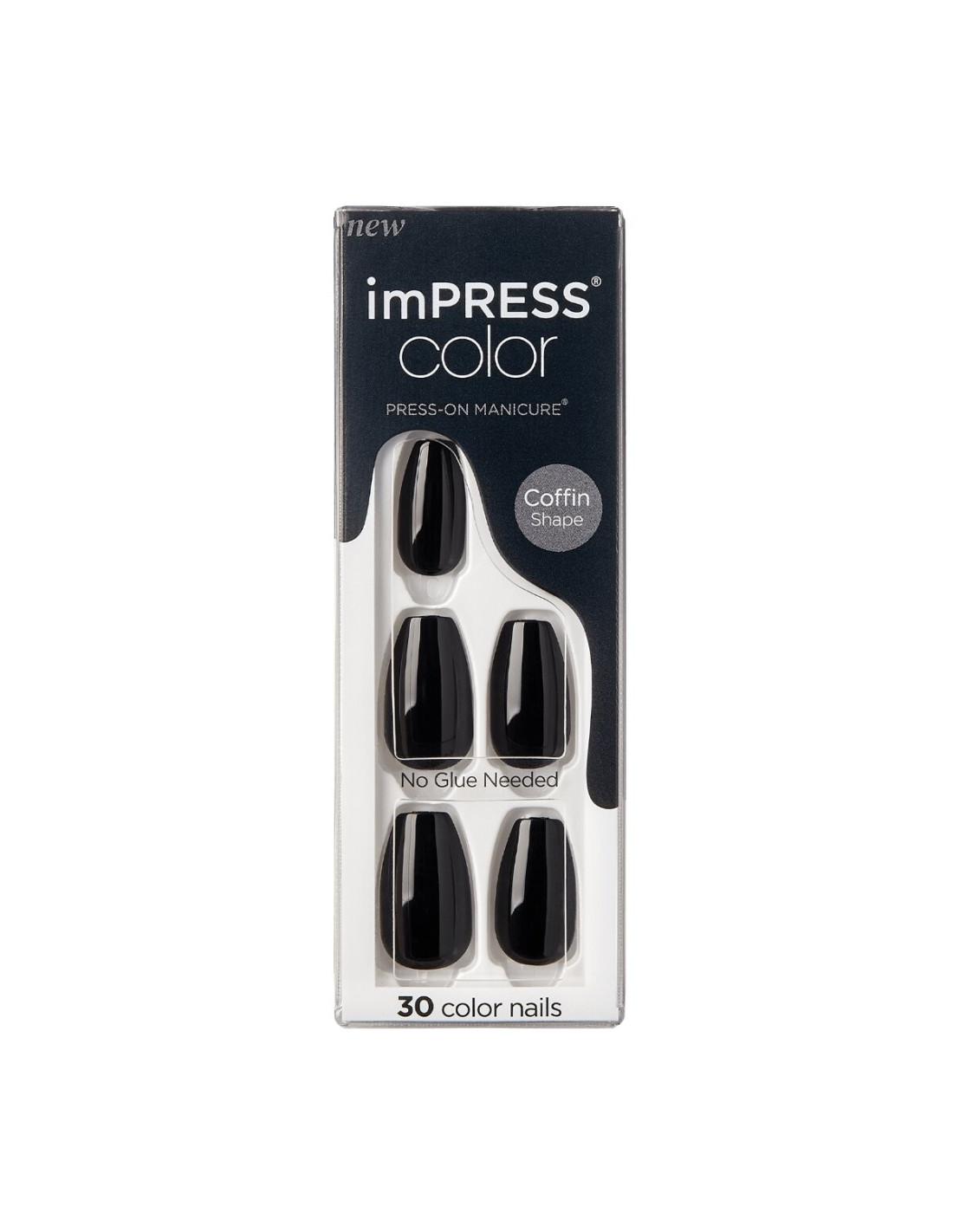 KISS imPRESS Color All IMC512C 30 faux ongles autocollants