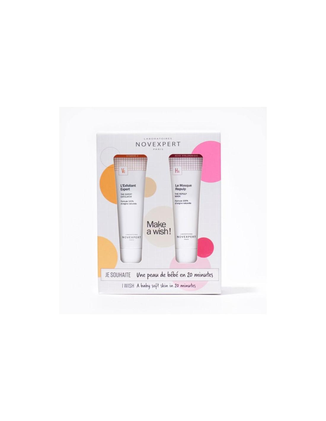 Novexpert Coffret exfoliant expert + masque repulp
