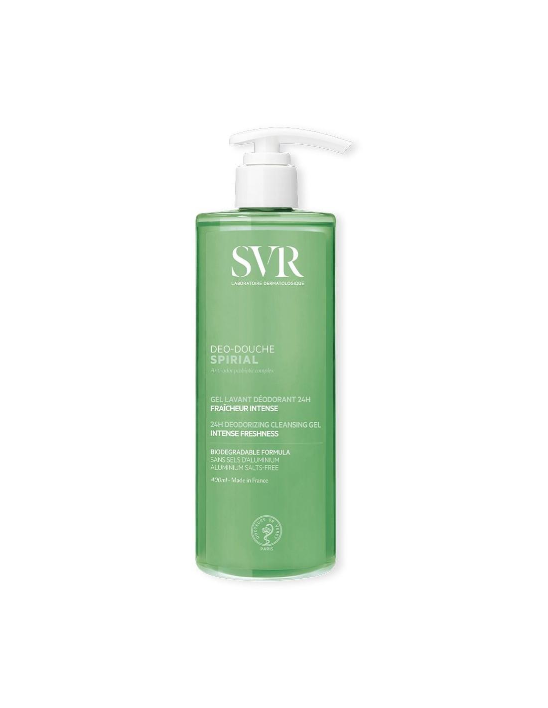 SVR Spirial Déo-Douche Gel lavant fraîcheur