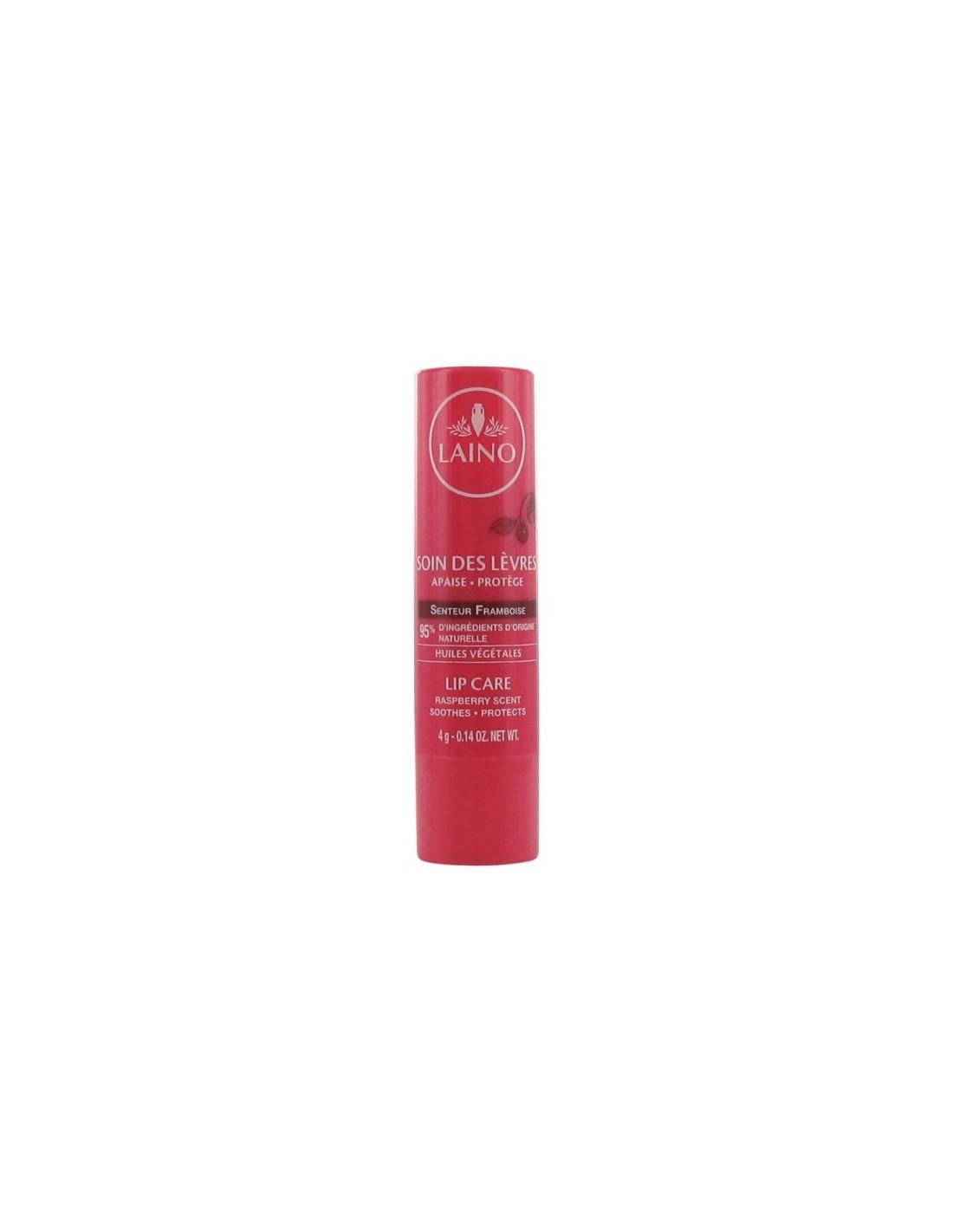 Laino Soin des lèvres stick framboise