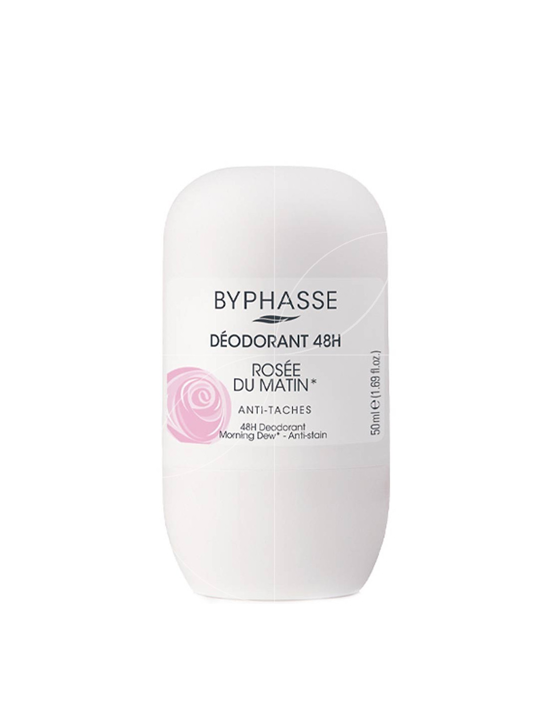 Byphasse Déodorant roll-on 48h rosée du matin anti-taches