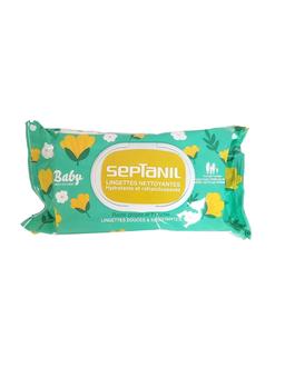 Septanil lingettes nettoyantes hydratant rafraichissement