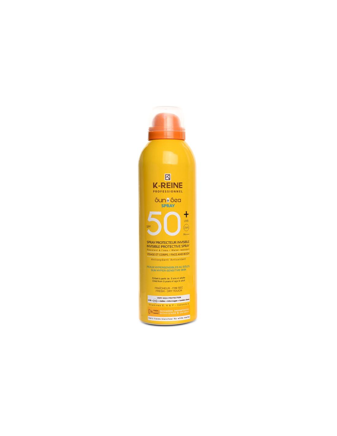 Sun&Sea Spray solaire invisible SPF50+ —