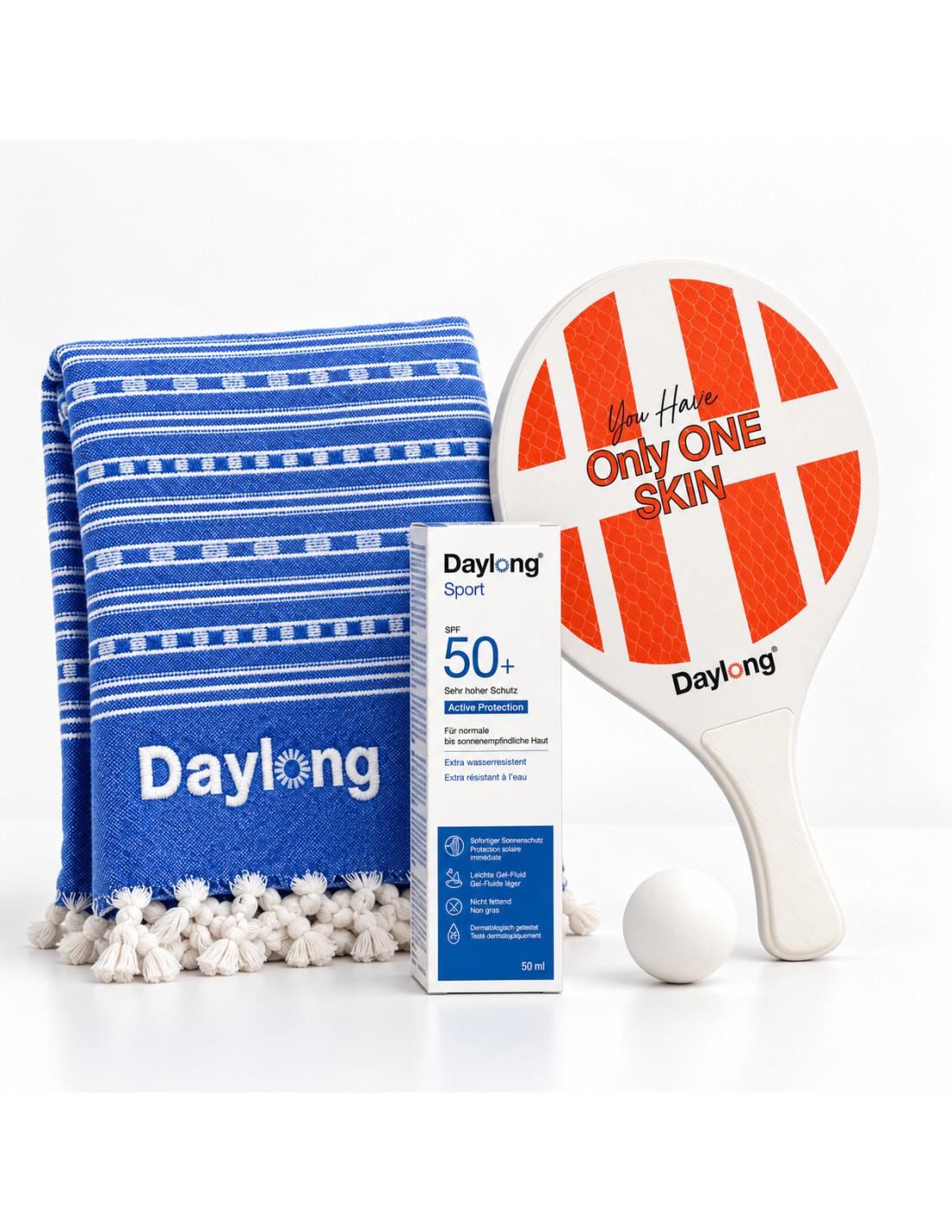 Daylong pack Sport Sun & Play SPF 50+, raquette serviette