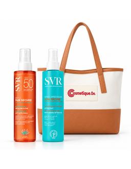 SVR Sun Secure Huile sèche SPF50 + Spray Après-Soleil 200 ml + Sac