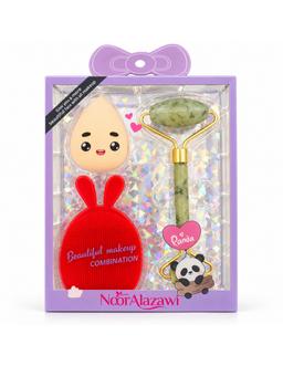 Noor Alazawi coffret brosse, éponge rouleau