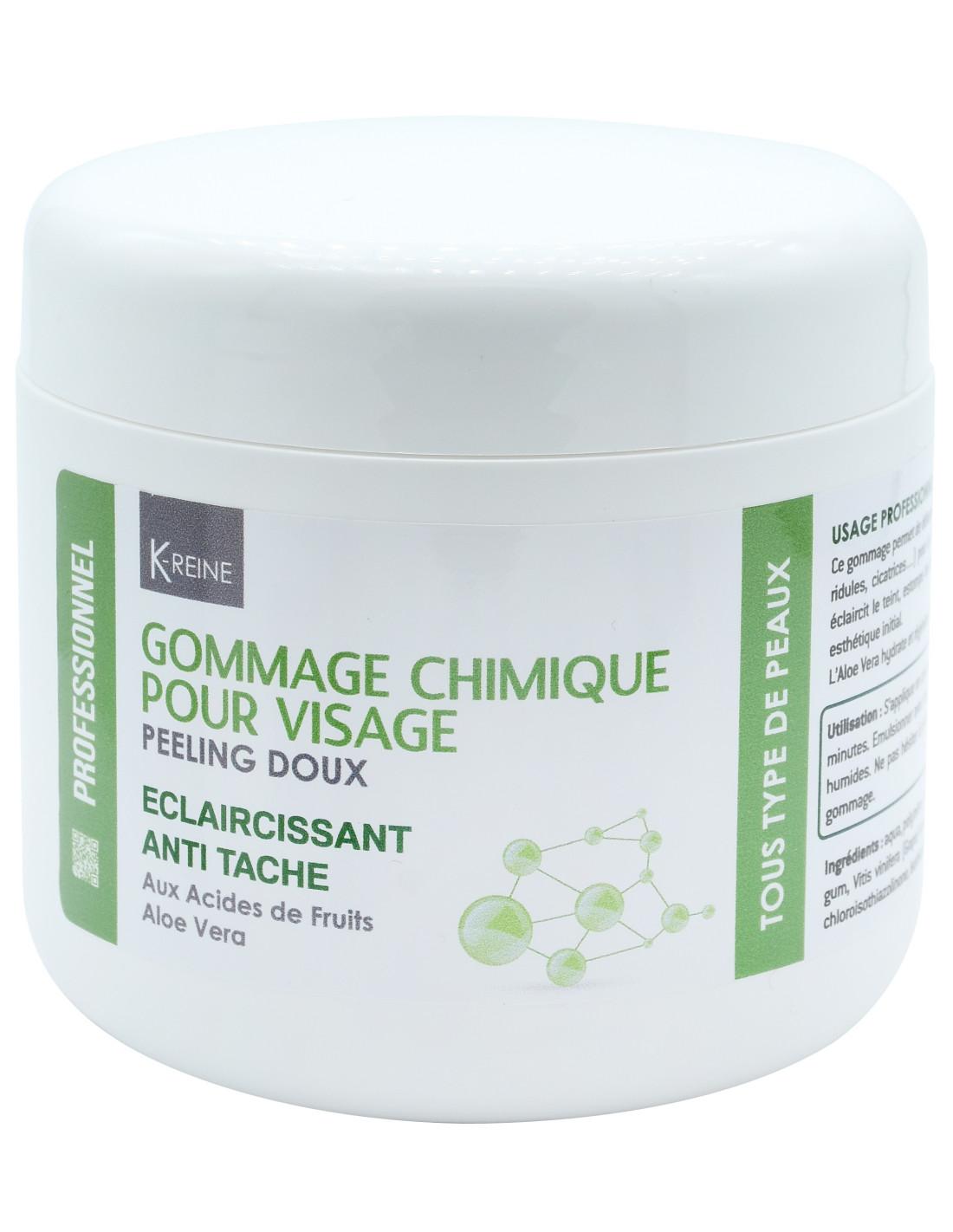 Gommage chimique éclaircissant anti tache