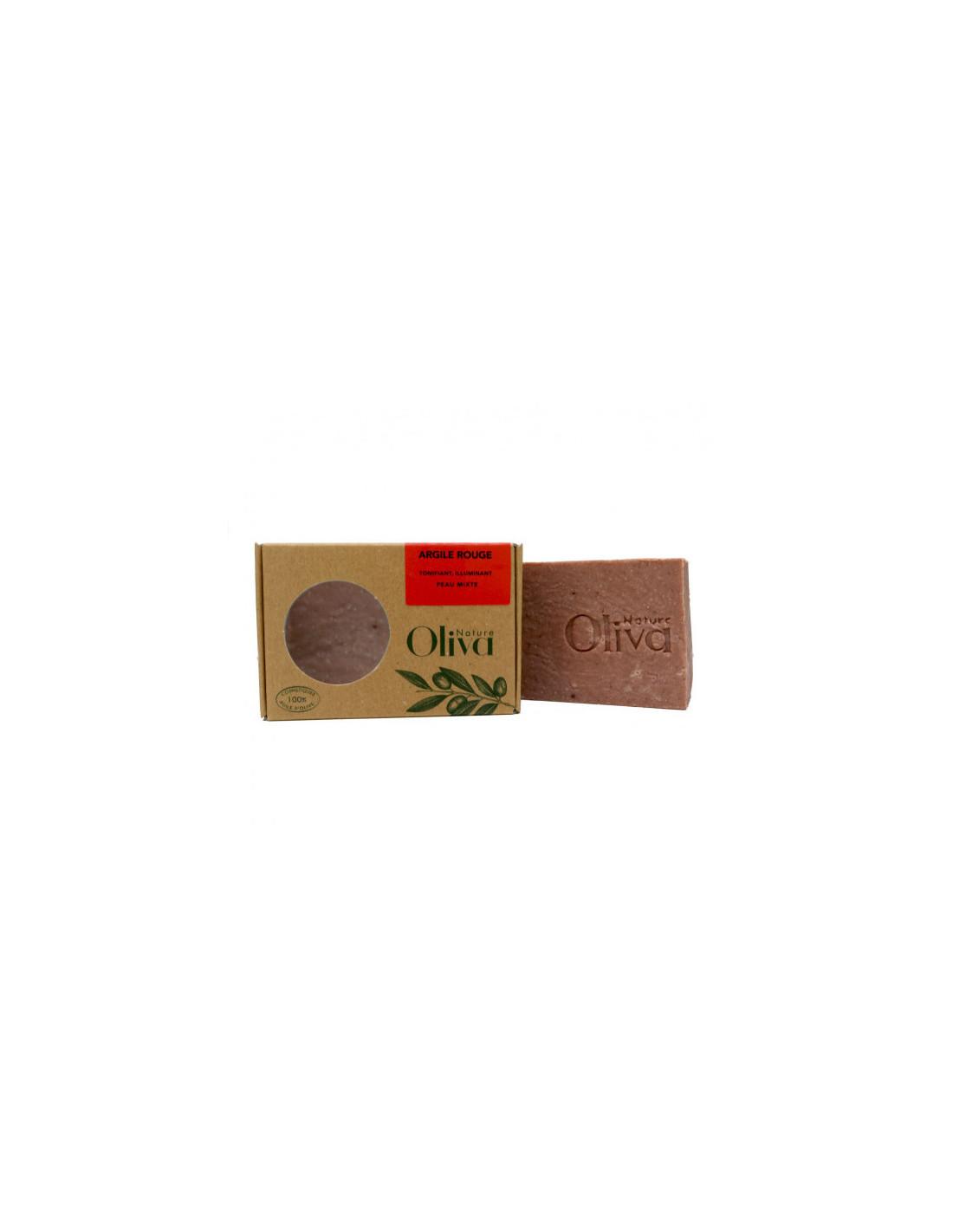 Savon solide à froid argile 140g oliva nature