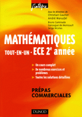 Mathematiques Tout-en-Un ECE 2e annee Cours exercices corriges