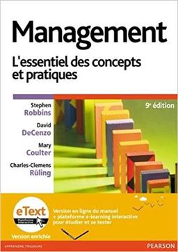 Management l’essentiel des concepts pratiques 9ed