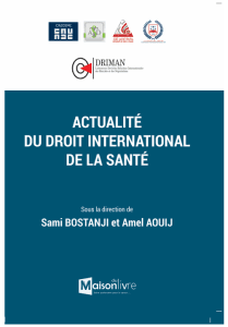 ACTUALITE DU DROIT DE LA SANTE