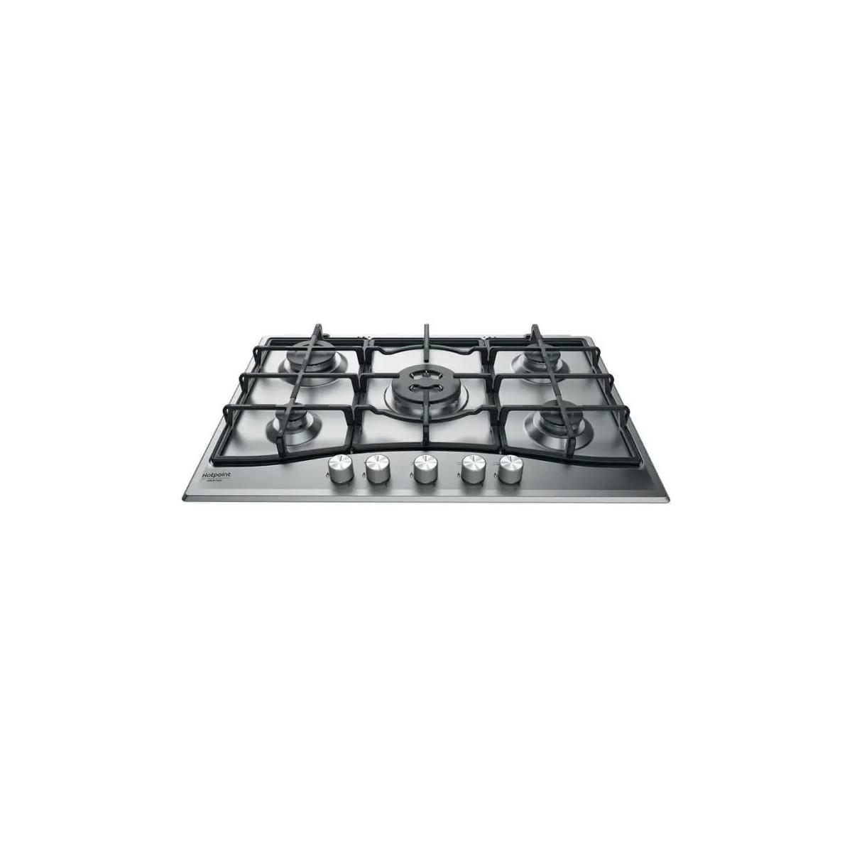 Ariston Plaque 75cm 5 feux inox PCN 751 T IX A