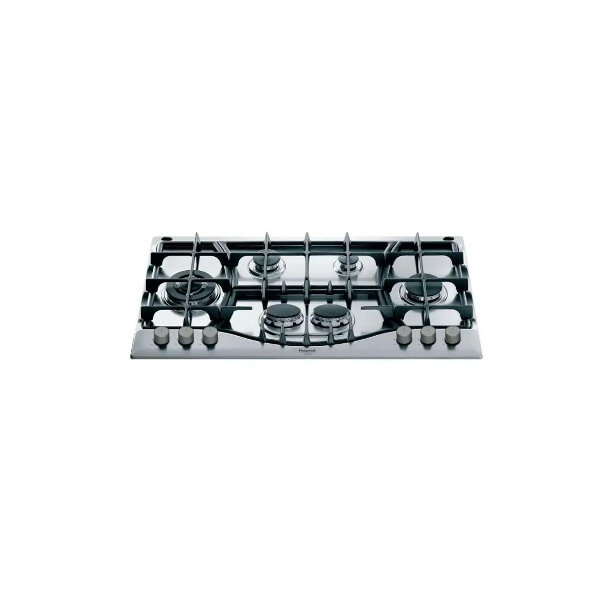 Ariston Plaque 90cm 6 feux inox PHN 961 TS IX A