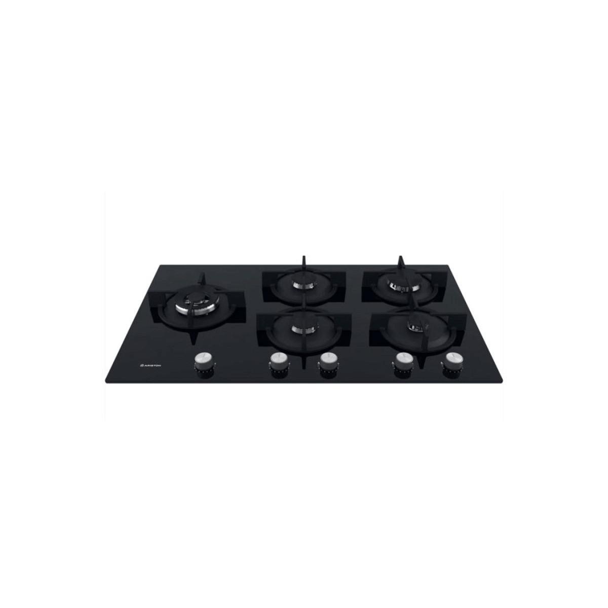 Ariston Plaque 90cm 5 feux AGS 92S BK