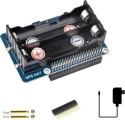Alimentation sans coupure UPS HAT pour Raspberry Pi 5 V 5A i2C