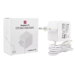 Officiel Adaptateur Raspberry Pi 5 USB-C 5.1V 5A 27W SC1407