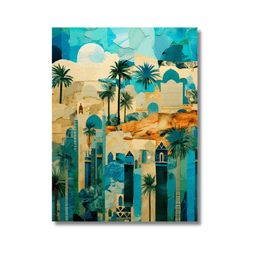 NEST Tableau imprimé sur toile Motif 61