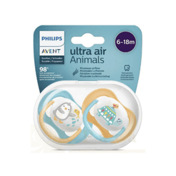 Philips Avent Sucette 6-18M Garcon Collection Animals