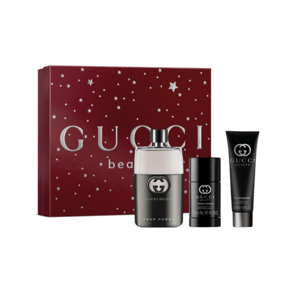 Gucci Coffret Gucci Guilty Homme +Deodorant Stick+Gel Douche