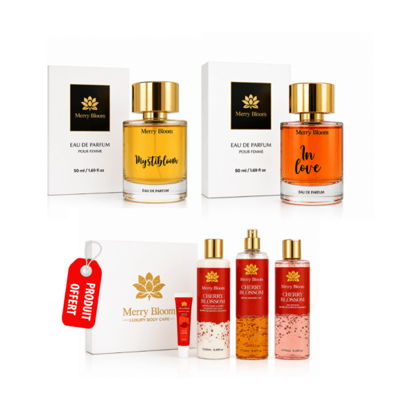 Merry Bloom Pack Deux Parfums L’Interdit Le Pardox Un Coffret Luxury Body Care
