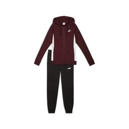 Puma Combinaison de survêtement à capuche zippée intéale FL Bordeaux