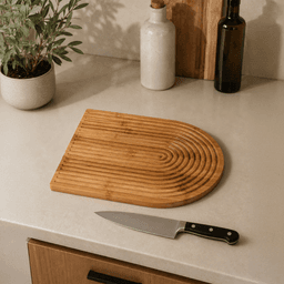 NEST Planche de Présentation en Bambou Grand Modèle Design Arche