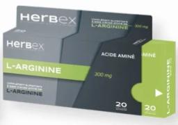 Herbex L-Arginine 20 Gelules