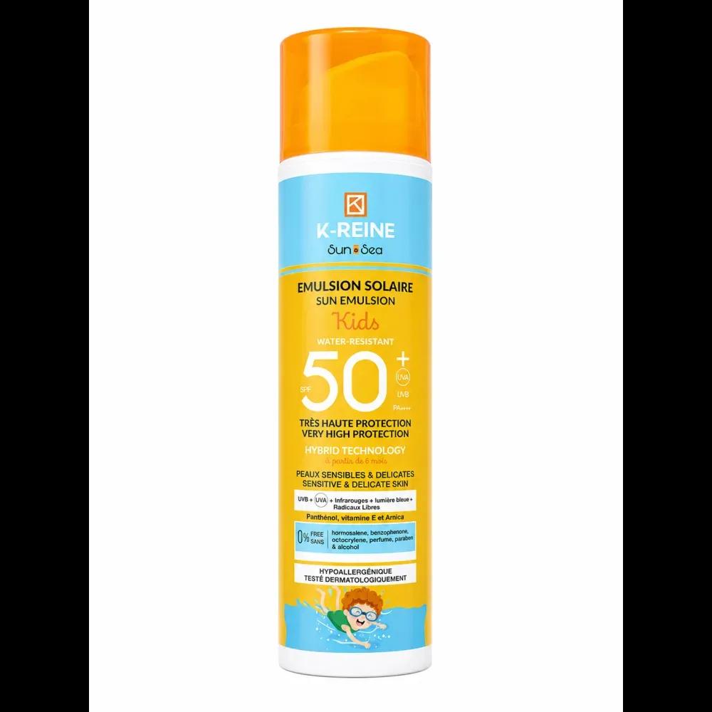 K-Reine & SEA EMULSION SOLAIRE HAUTE PROTECTION KIDS SPF50+
