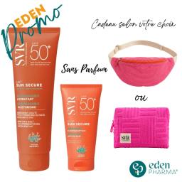 SVR PACK SOLAIRE SUN SECURE BLUR SANS + LAIT FAMILIALE SPF50+ + CADEAU SELON VOTRE CHOIX