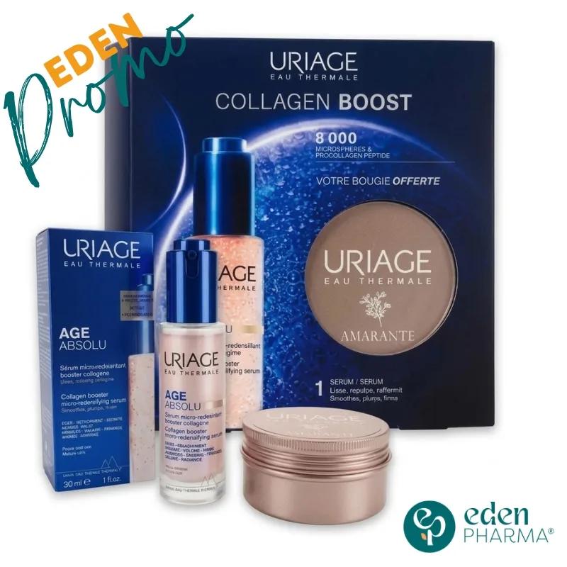 Uriage Coffret Age Absolu Serum Booster Collagene + Bougie