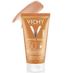 Vichy Capital Soleil Emulsion Toucher Sec Teintee SPF50