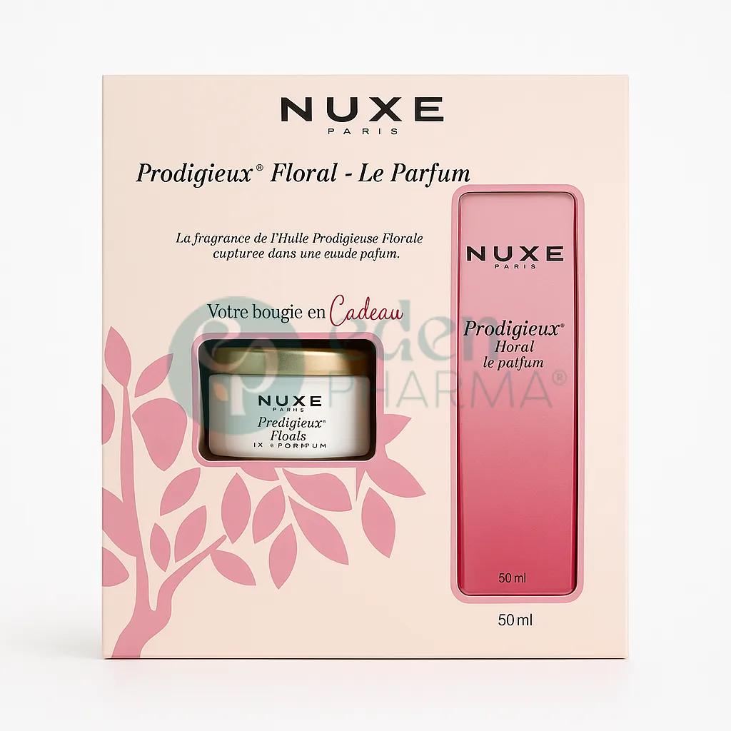 Nuxe Coffret Prodigieux Floral + Bougie Cadeau