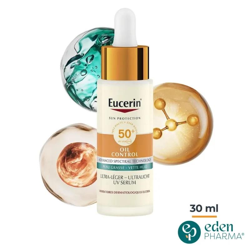 Eucerin Sun Protection Oil Control Sérum UV Ultra-Léger SPF50+