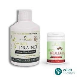 Young Health Health Pack Minceur Minci-Drainol + Minci Bruleur 60 Gelules