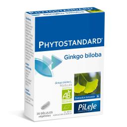 Pileje Phytostandard Ginkgo Biloba 20 Gelules Vegetales