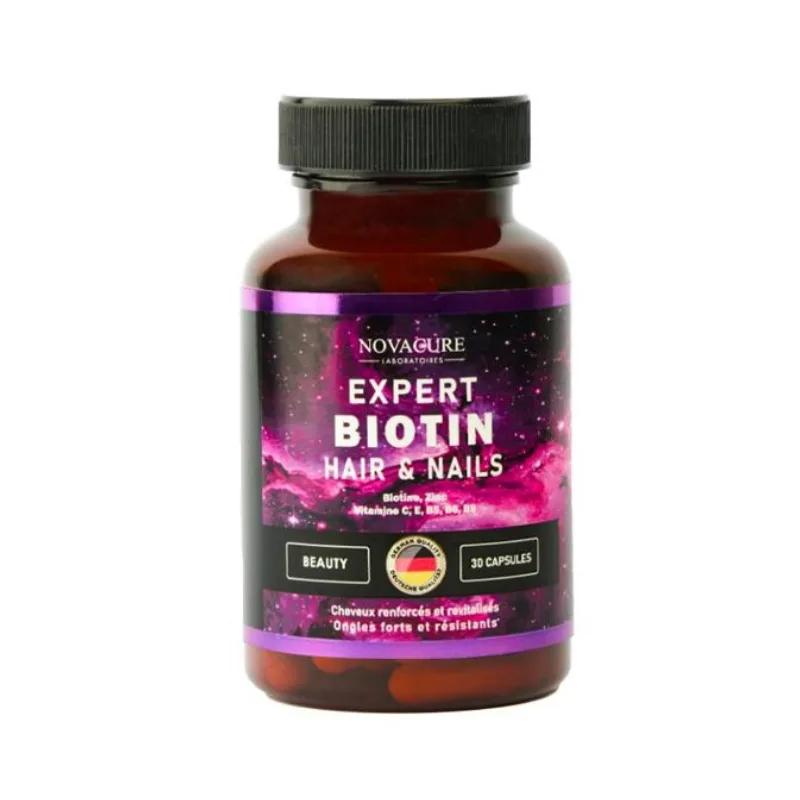 NOVACURE EXPERT BIOTIN HAIR & NAILS CAPSULES B 30